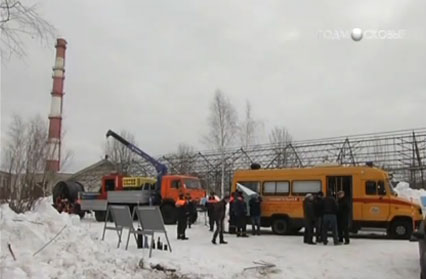 Ликвидация аварии на обрушенном канализационном коллекторе в г. Оболенск