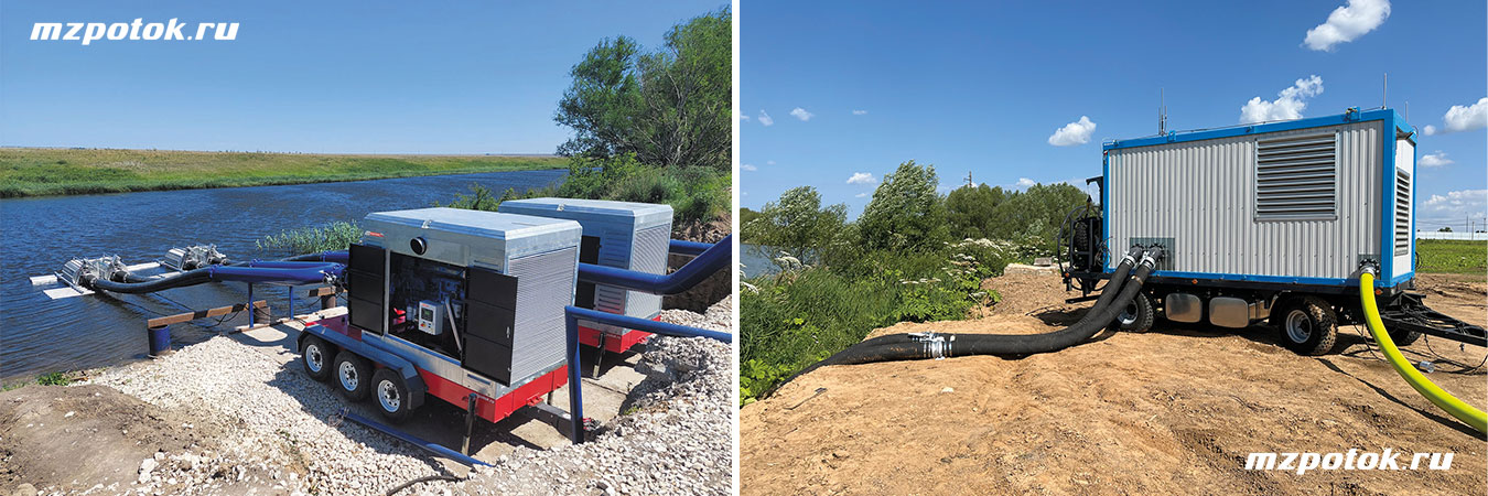 Насосные станции для орошения