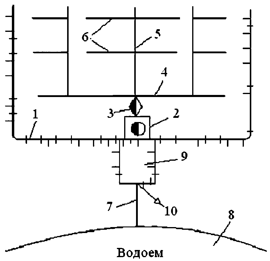 Схема низинного польдера